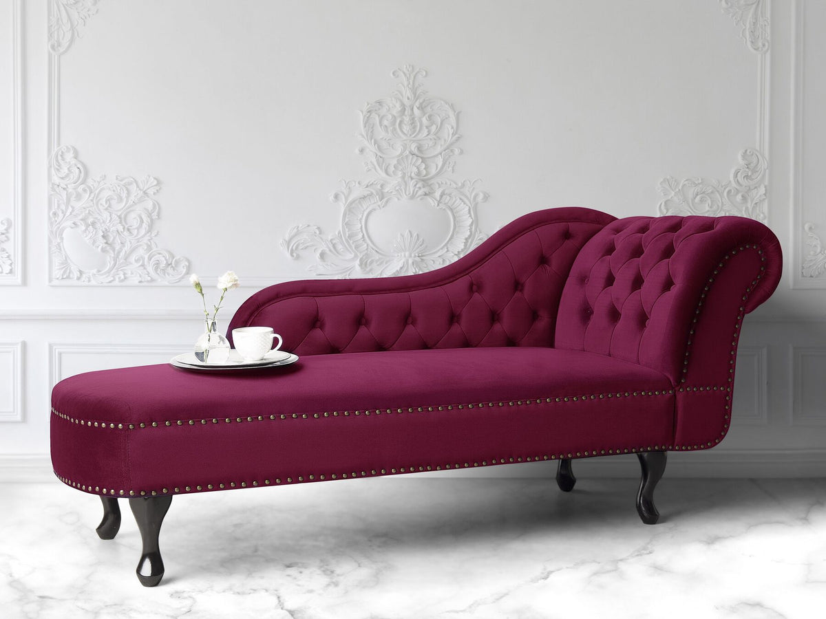Knightsbridge Tufted Oversized Chaise Lounge by iNSPIRE Q Artisan