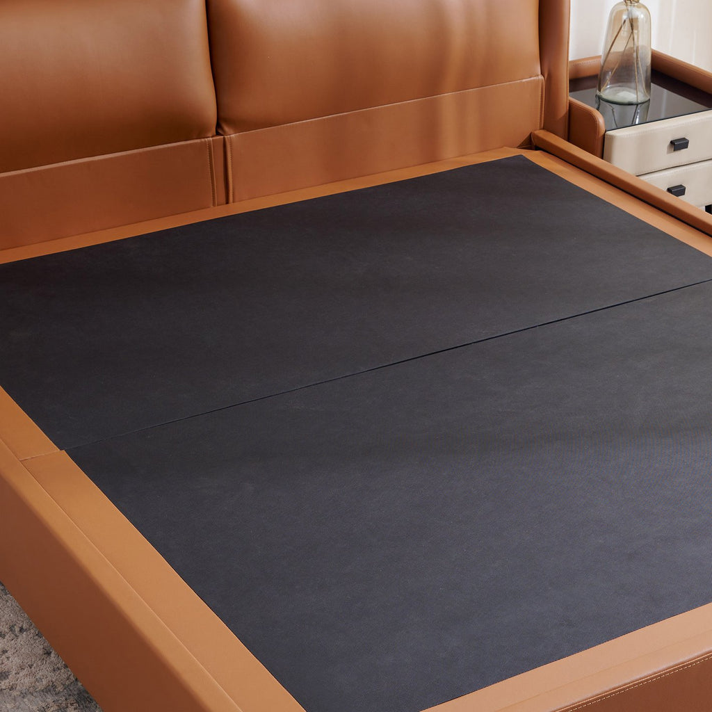 Tiffany Leatherette Bed (without Storage)