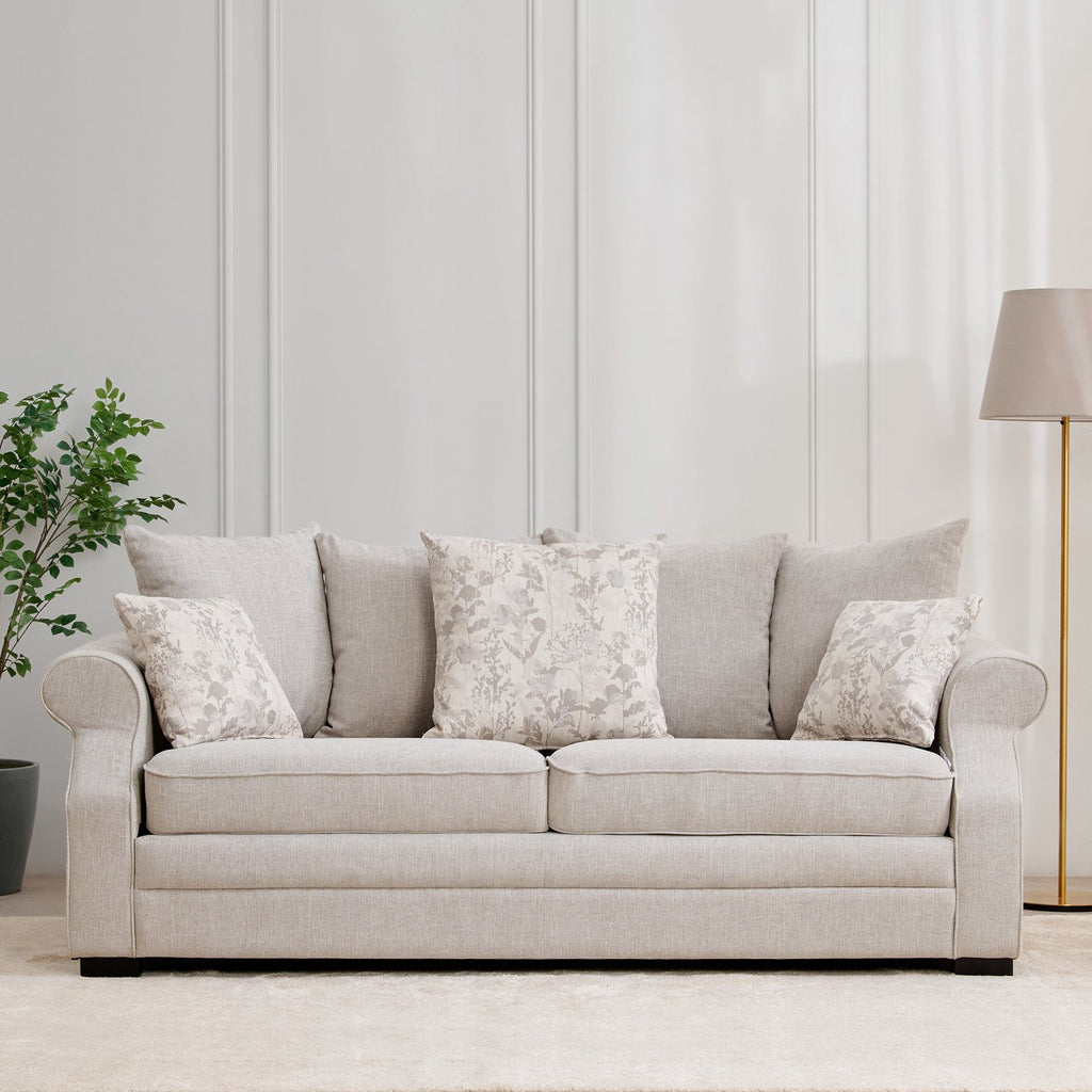 Berlin Fabric 3-Seater Sofa