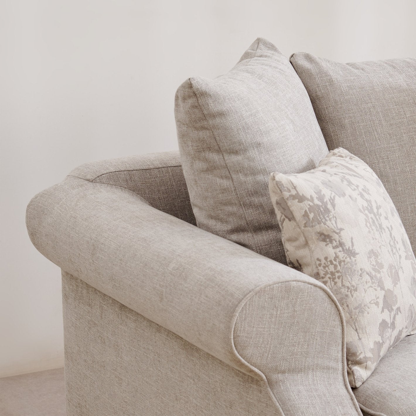 Berlin Fabric 3-Seater Sofa