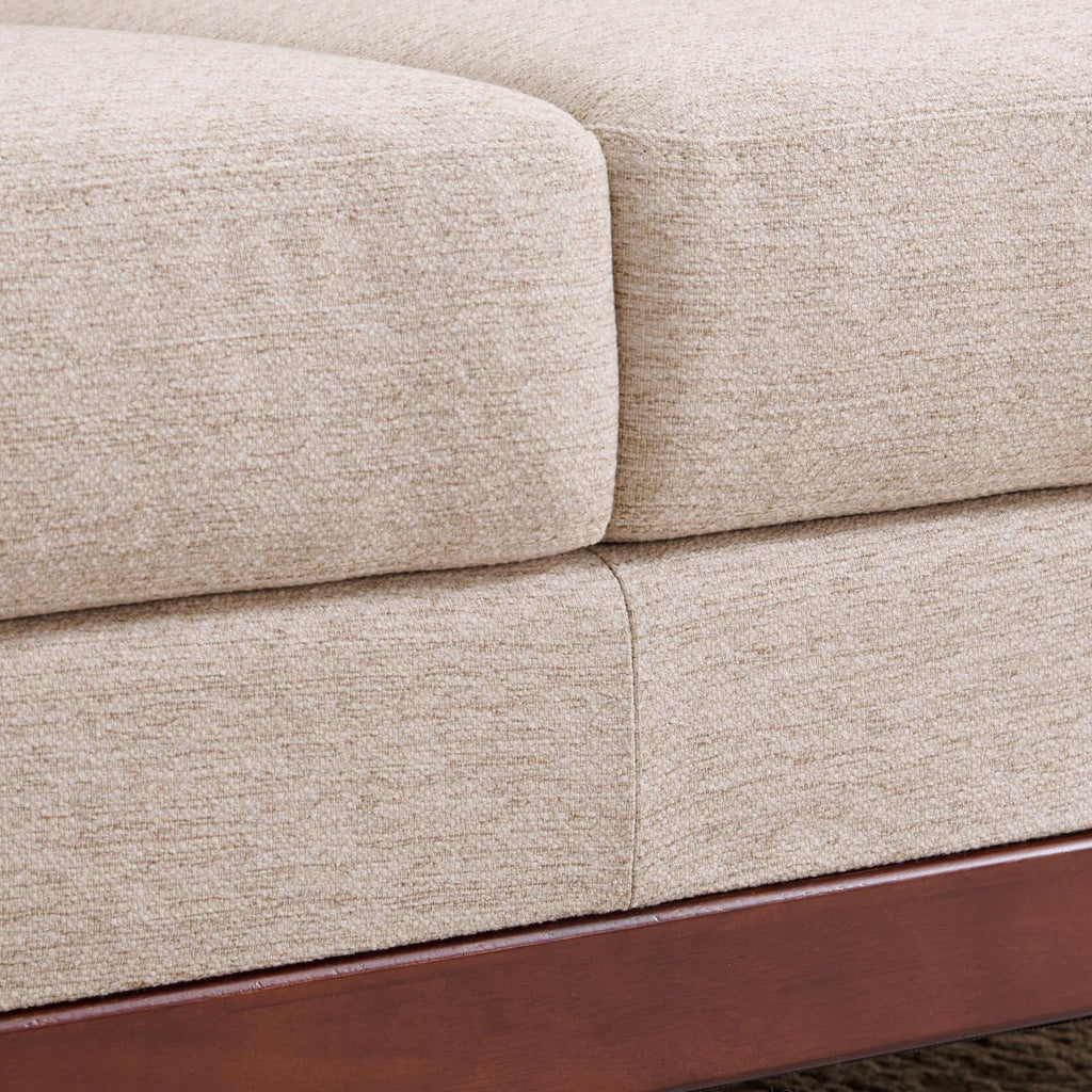 Maldives Beige Upholstered Sofa