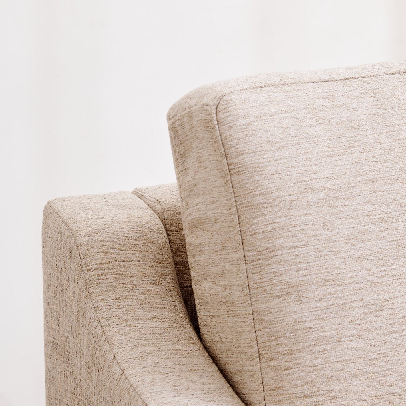 Maldives Beige Upholstered Sofa