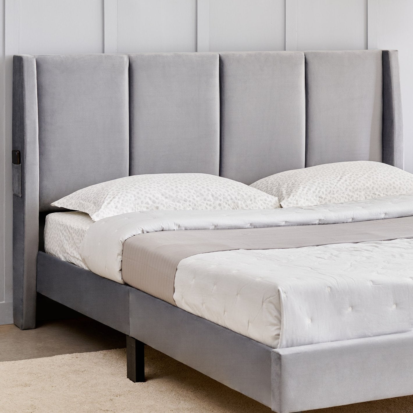 Morocco Upholstered Bed (Without Storage)
