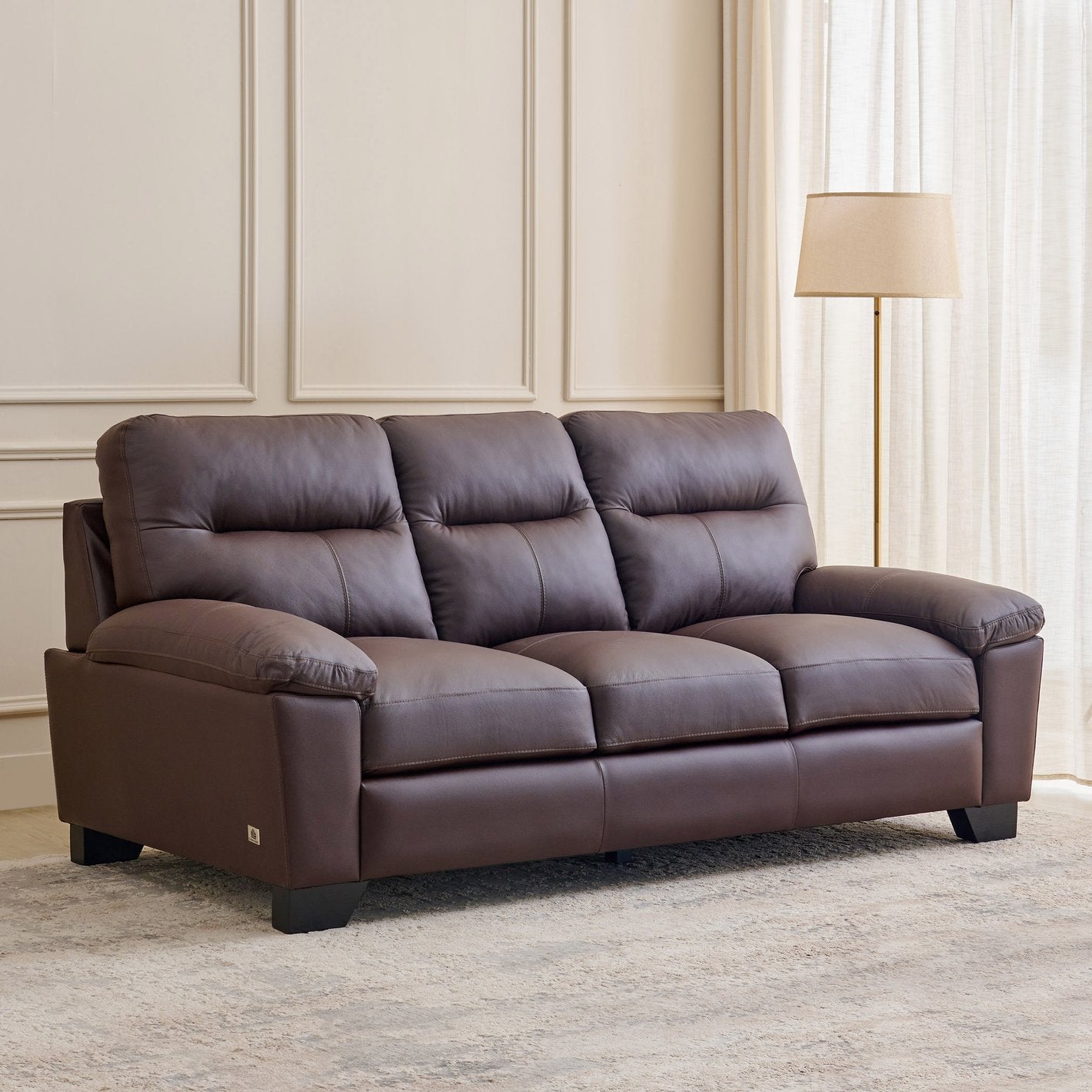 Manchester Leatherette Sofa