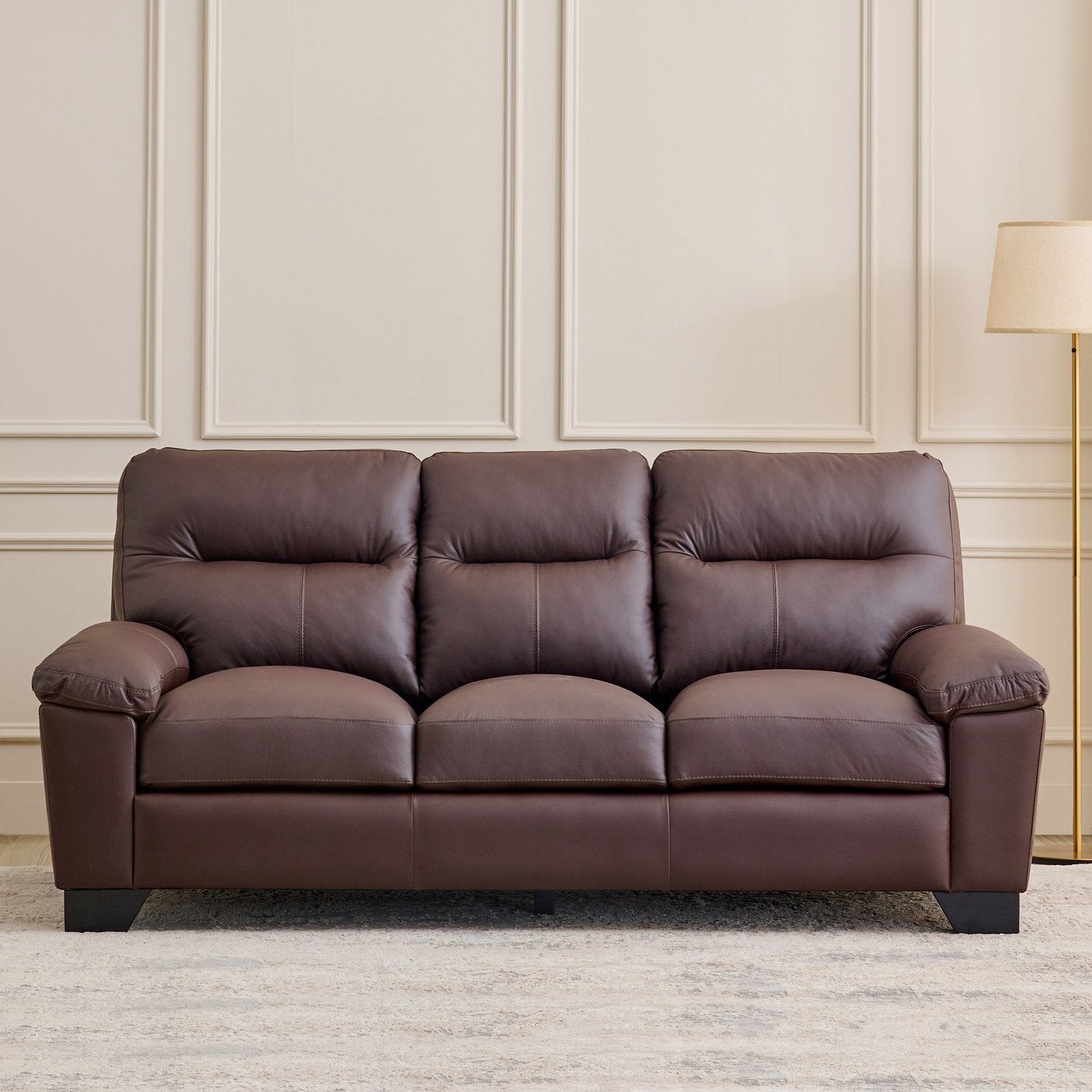 Manchester Leatherette Sofa