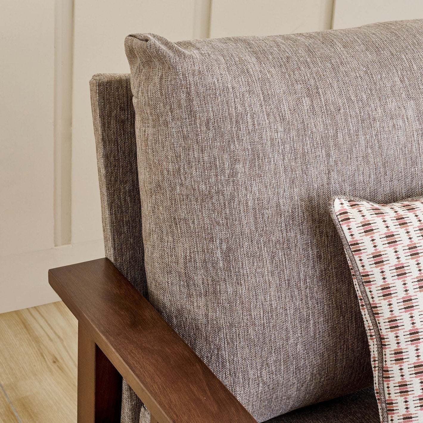 Abraca Wooden Sofa 3 Seater