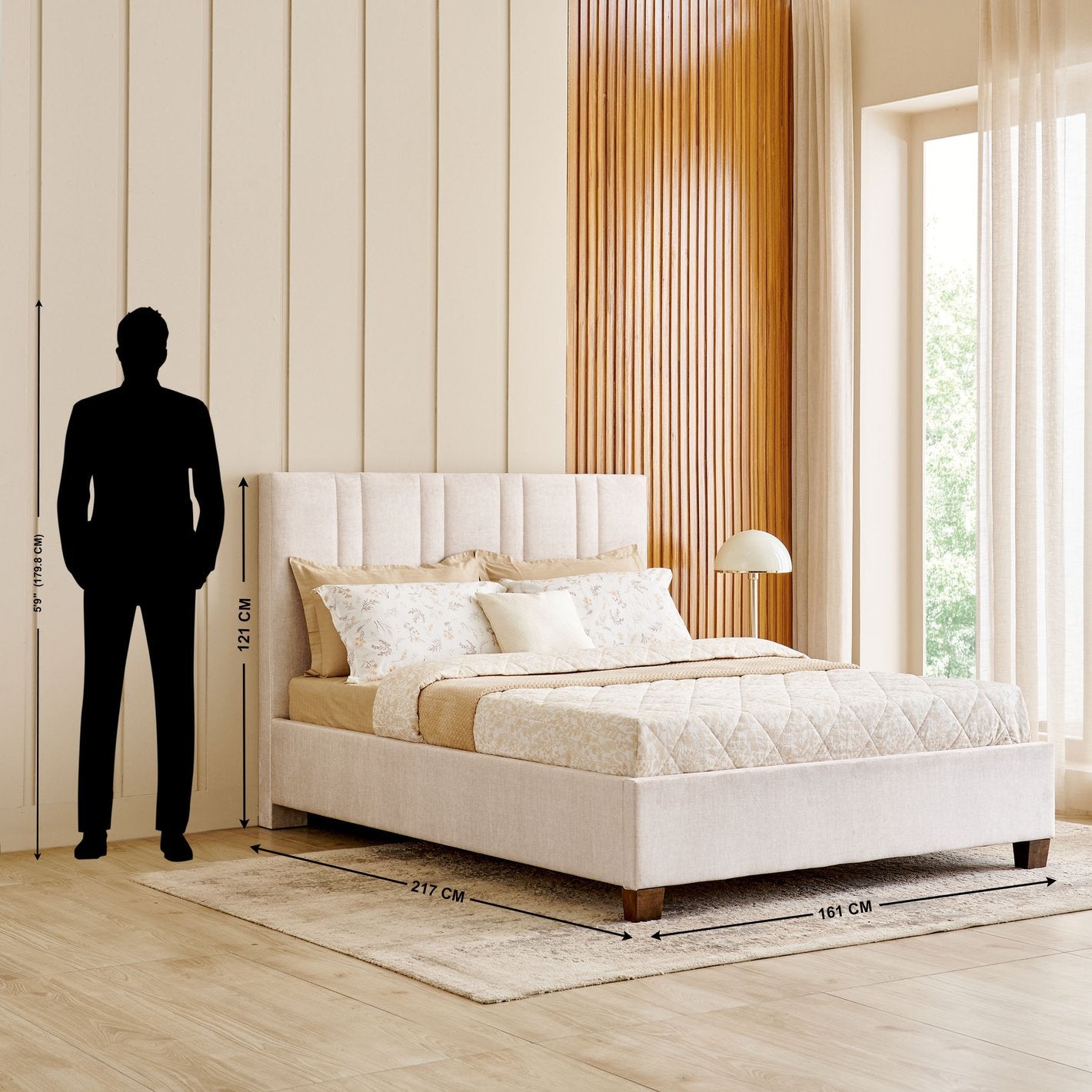 Amanda Upholstered Bed