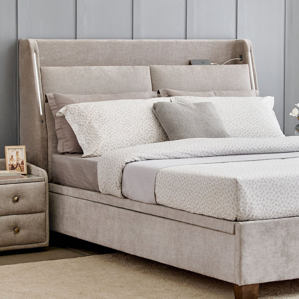Majesty Upholstered Bed (With Storage)