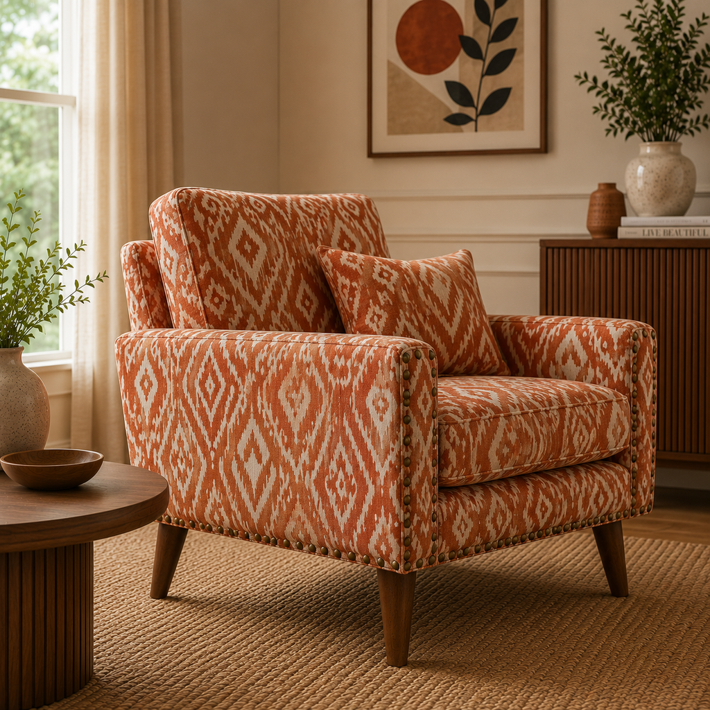 Terracotta Tribe Arm Chair