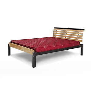 Poise Double Metal & Pallet Queen Bed (without Storage)