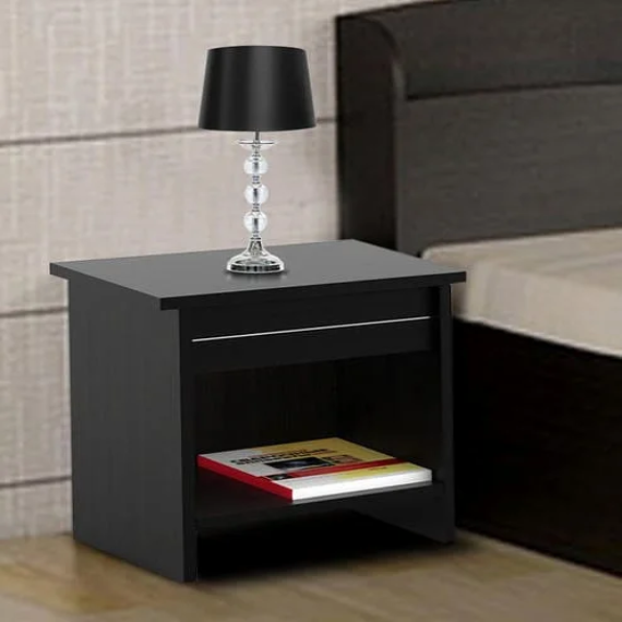Siri Bedside Table in Wenge Colour