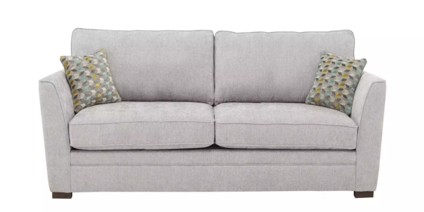 Delight Classic Back Fabric 5 Seater Sofa Set