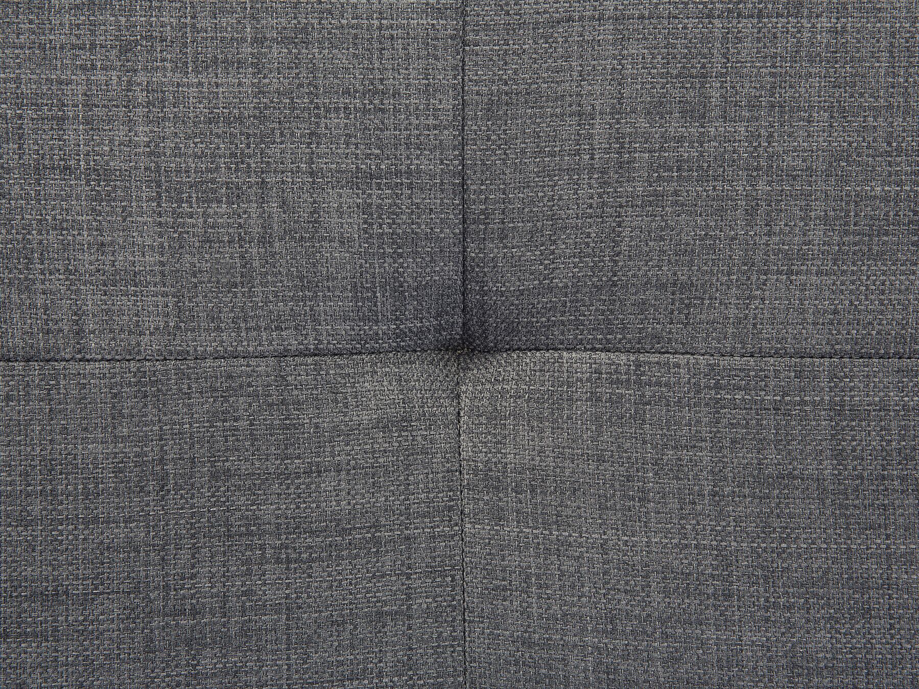 Kiruna Right Hand Fabric Corner Sofa Dark Grey