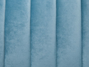 Blue Velvet Tuxedo Sofa