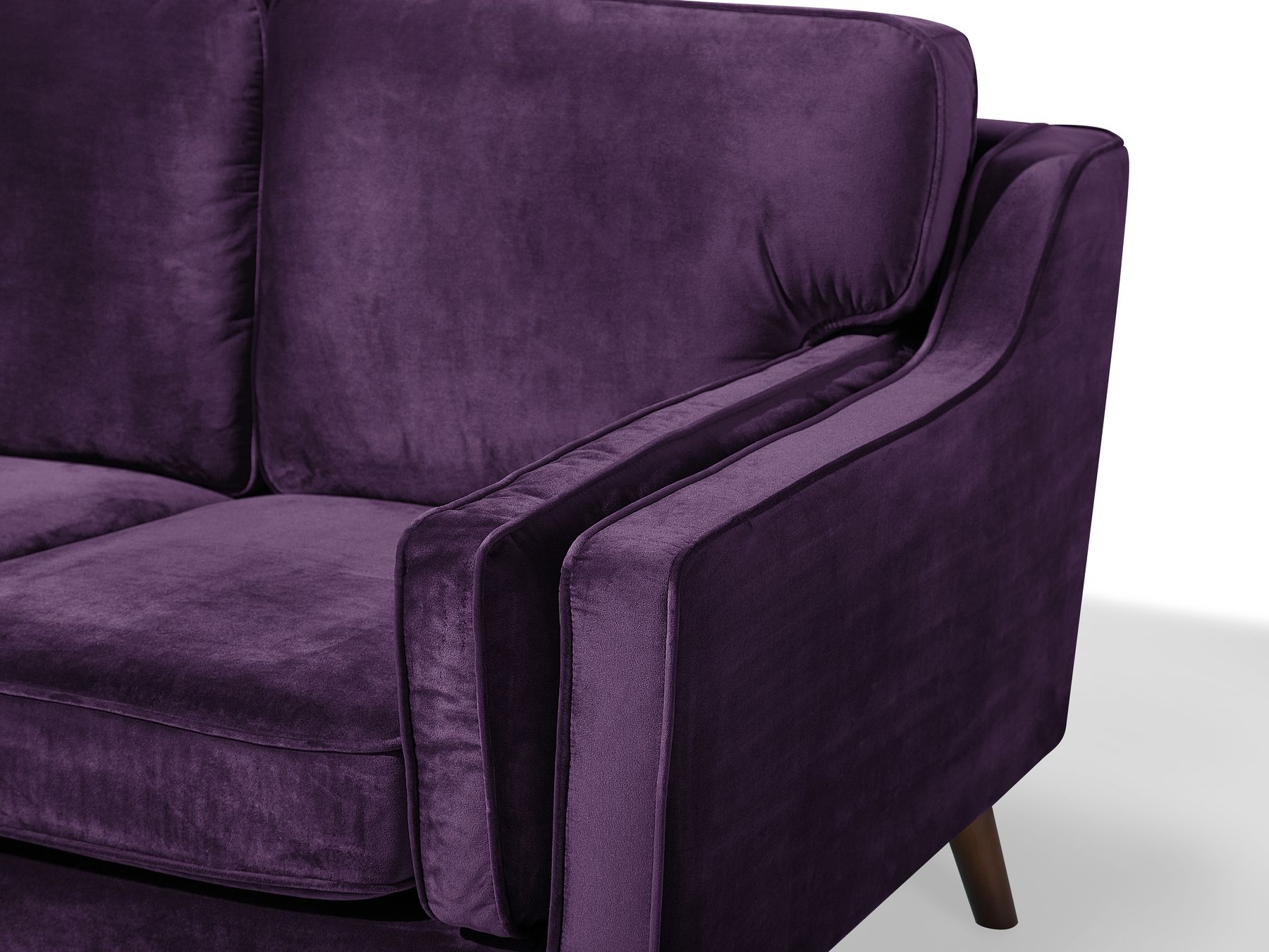 Lokka Sofa Set Velvet (Purple)