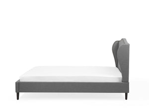Colmar Upholstered Double Bed Grey