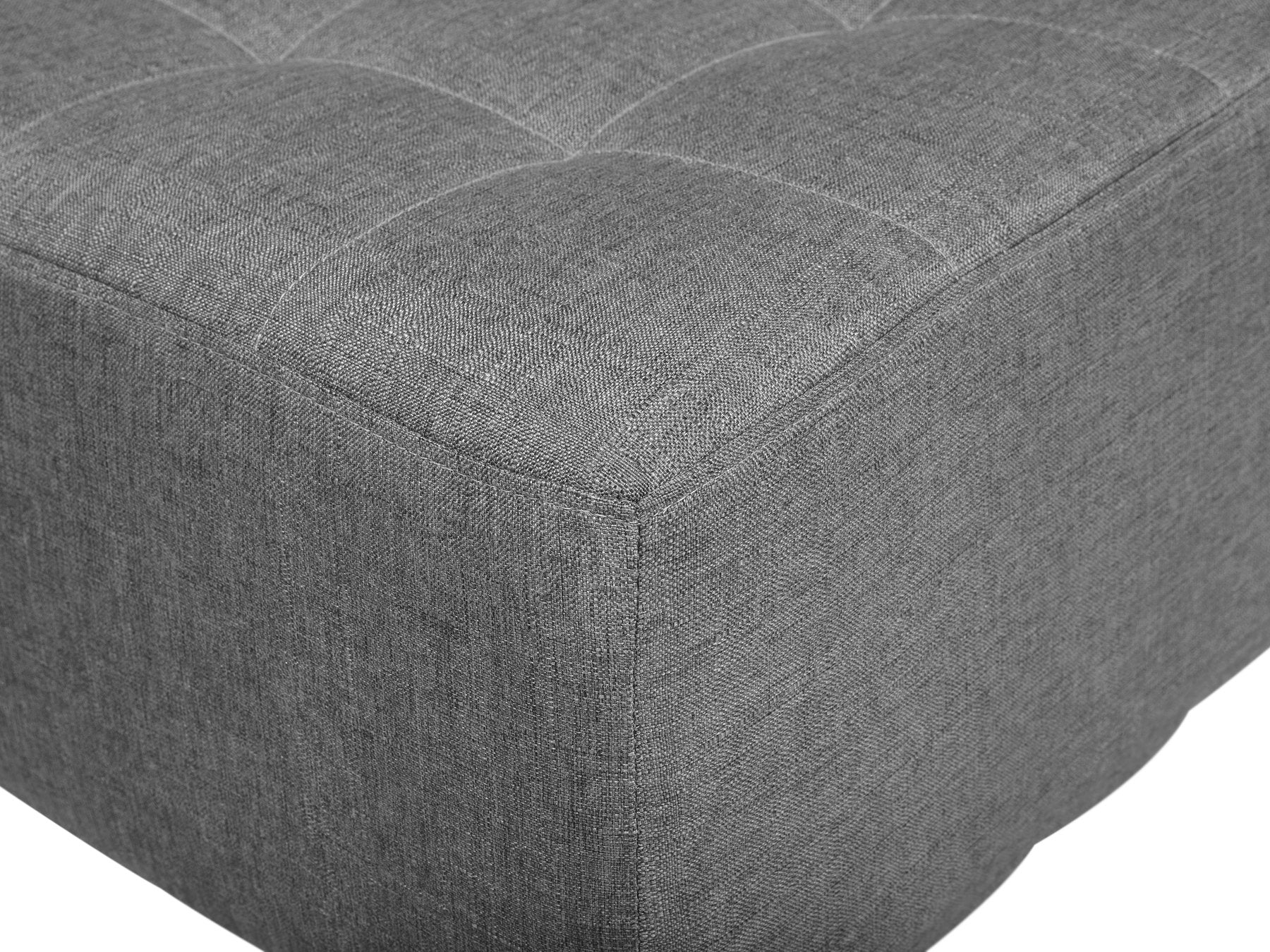 Aberdeen Left Hand Fabric Corner Sofa Grey