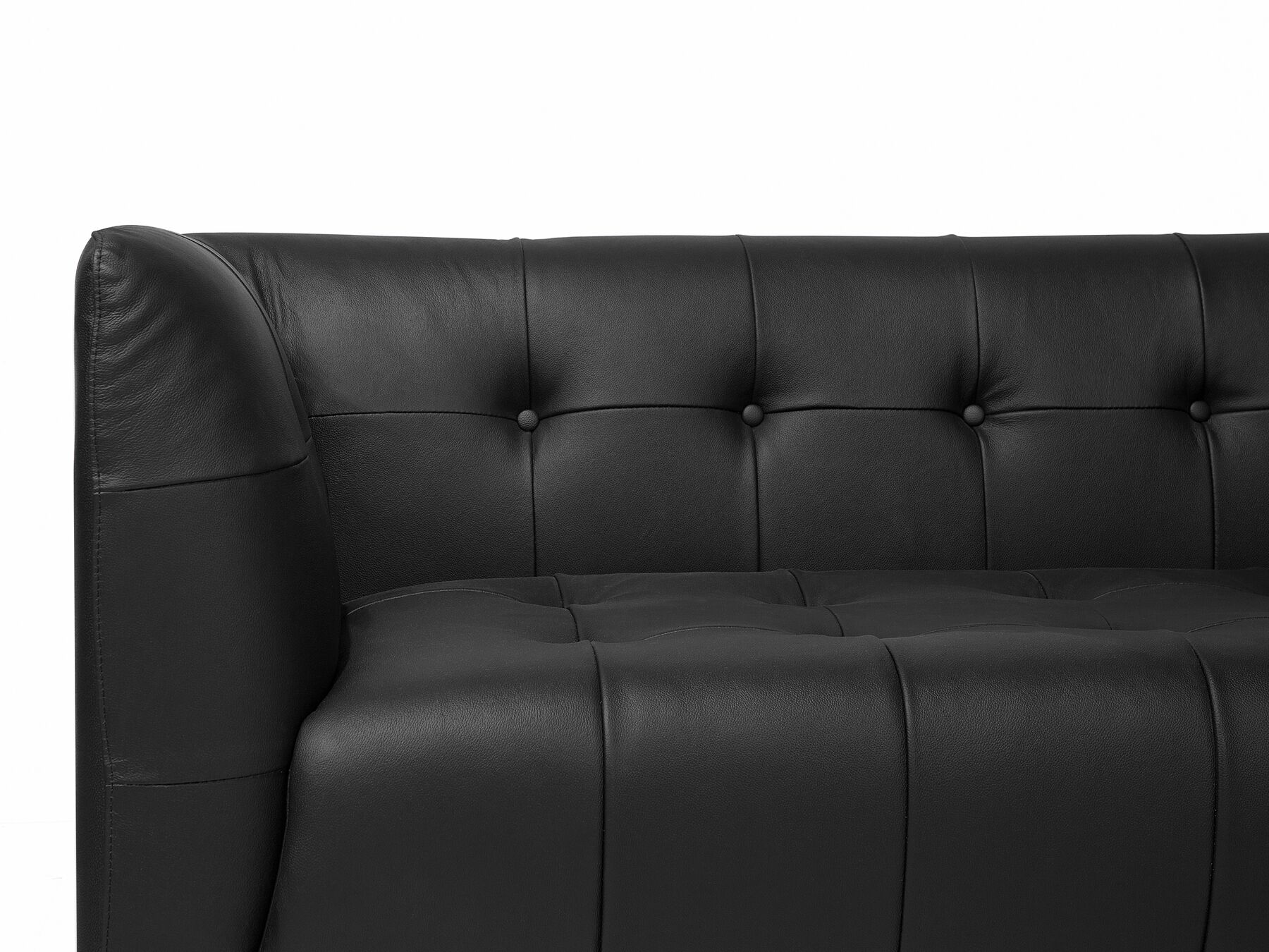 Byske Leatherette Sofa