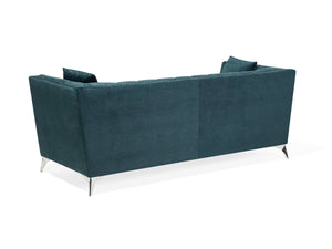 Gaula Fabric Upholstered Sofa (Teal)