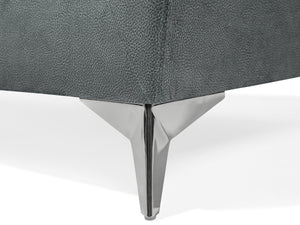 Gaula Fabric Upholstered Sofa (Grey)