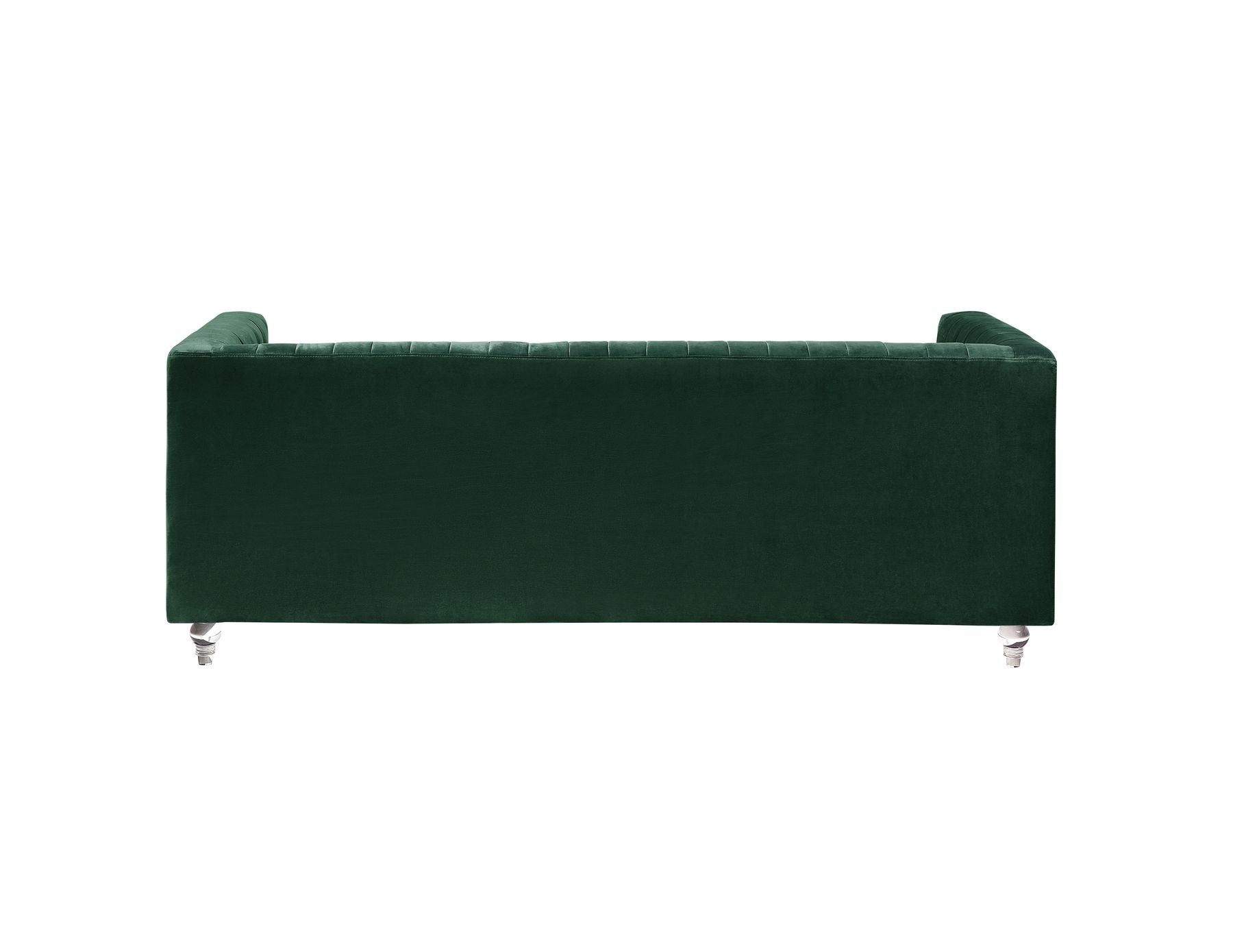 Green Velvet Tuxedo Sofa