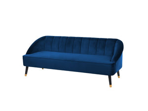 Klara Blue Tufted Sofa