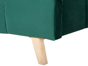 Emerald Upholstered Bed with Foldable Sides