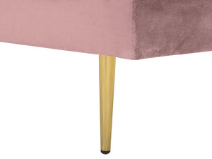 Miramas Left Hand Chaise Lounger (Pink)