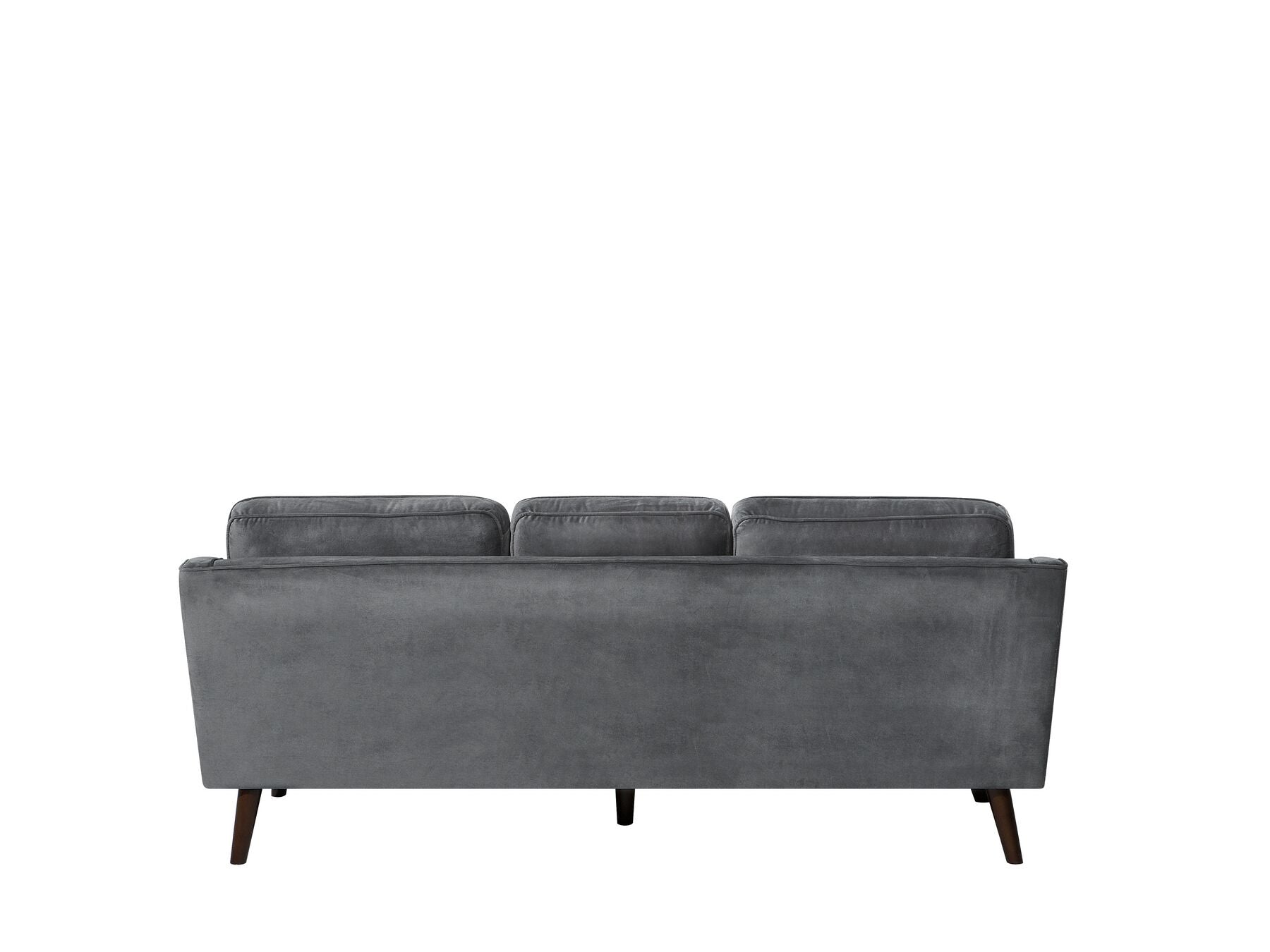 Lokka Sofa Set Velvet (Dark Grey)