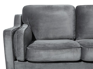 Lokka Sofa Set Velvet (Dark Grey)