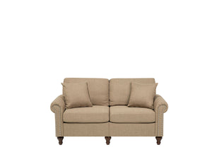 Otra Fabric Sofa Set (Beige)
