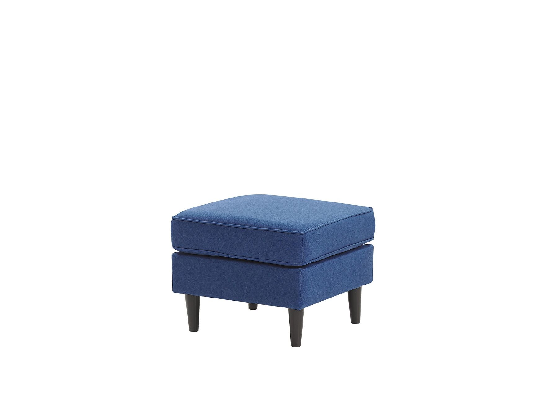 Avesta 3 Seater Fabric Sofa with Ottoman (Blue)