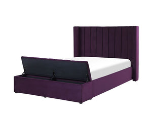 Noyers Upholstered Bed with attached Foot Chester