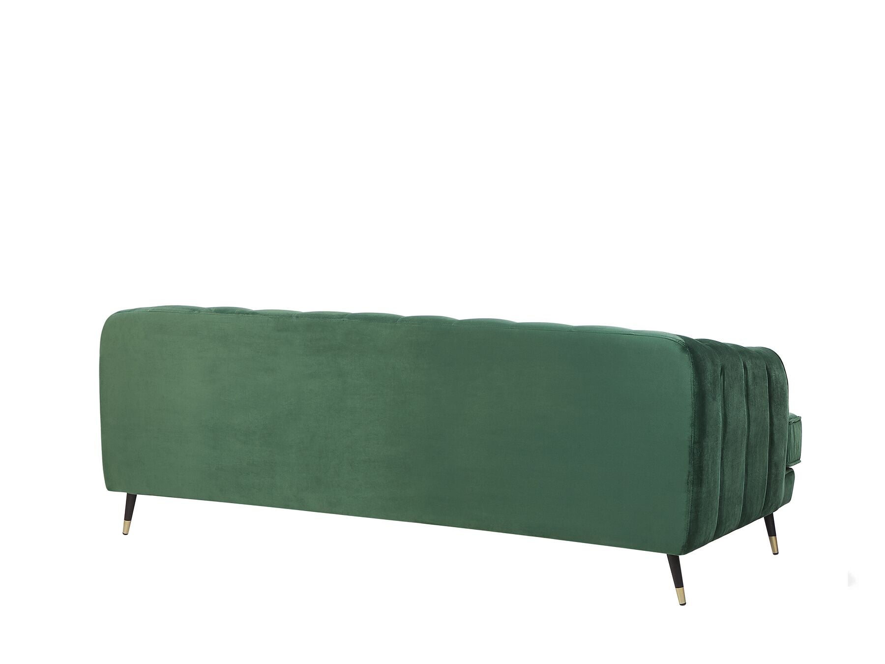 Sletta Velvet Fabric Sofa Green