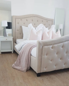 Aurel Upholstered Double Bed